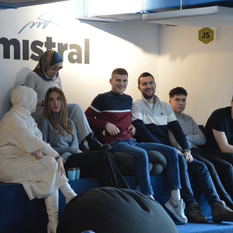 company visit mistral and htec